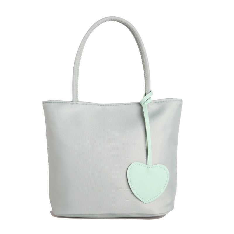 WoStylish Heart-Embellished Everyday Tote Bag Stornfield