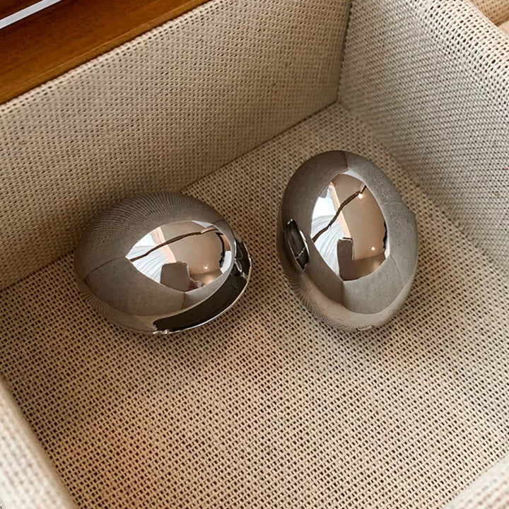 Stylish stainless steel stud earrings Stornfield