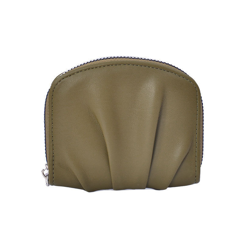 Sophisticated Textured Leather Coin Pouch Stornfield