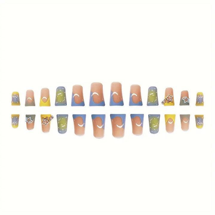 Decorative Star-Embellished Nail Art Stornfield