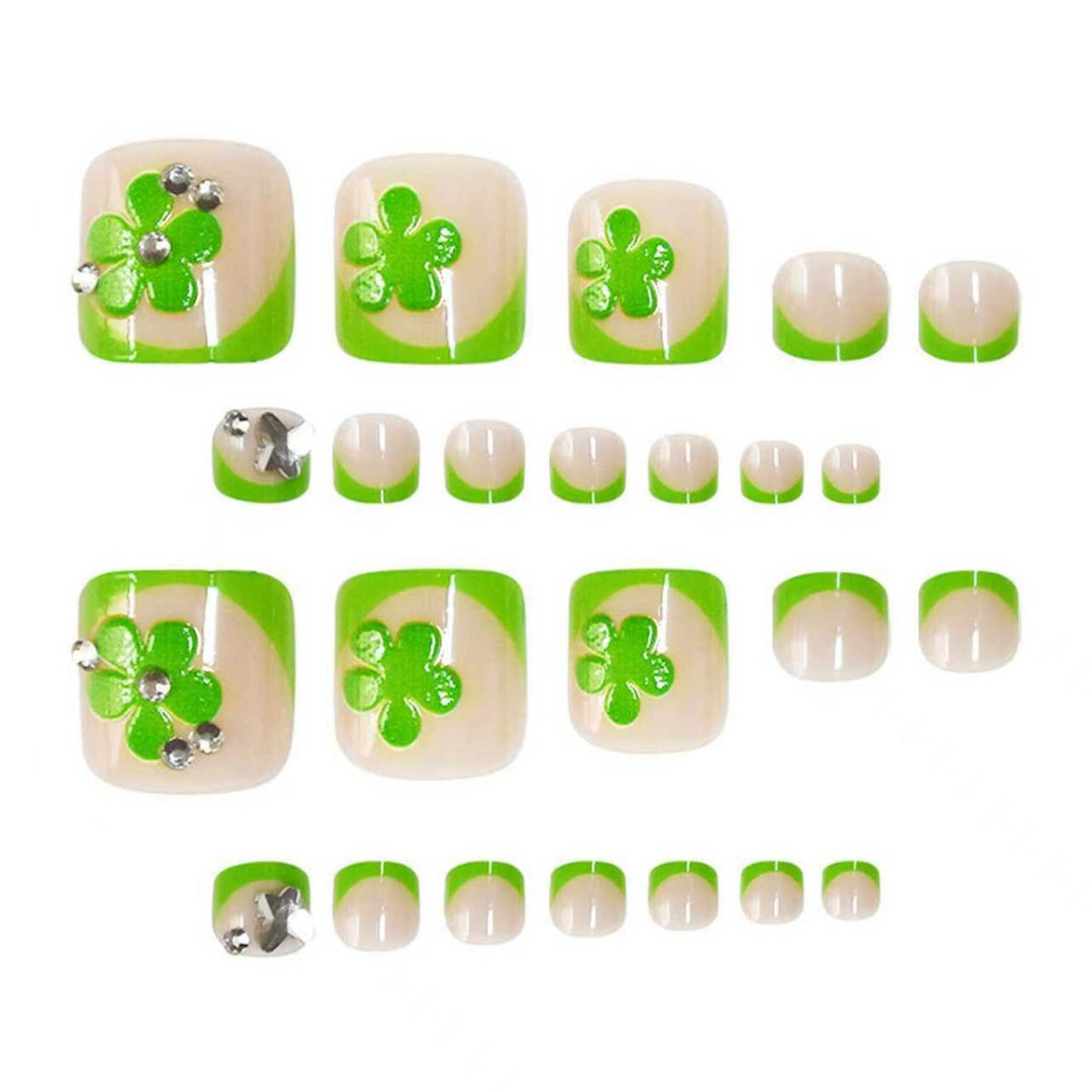 Decorative Toe Nail Art Extensions Stornfield