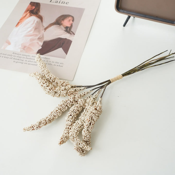Decorative Natural Grain Floral Stem