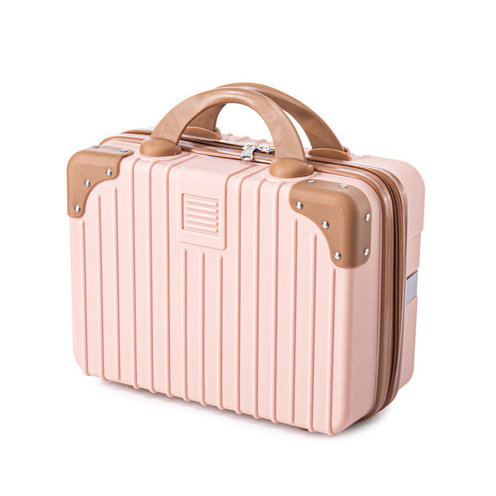 hard-shell cosmetic travel case with double top handles and reinforced corner protectors Stornfield