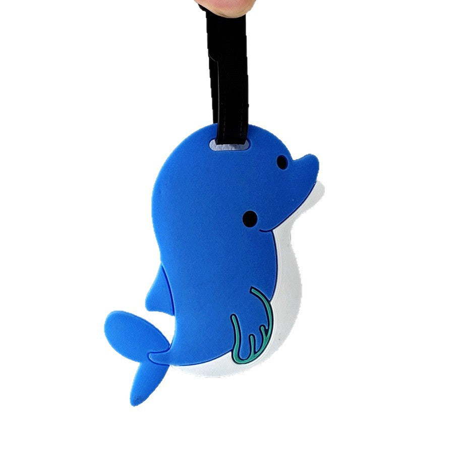Dolphin-Shaped Luggage Tag Stornfield