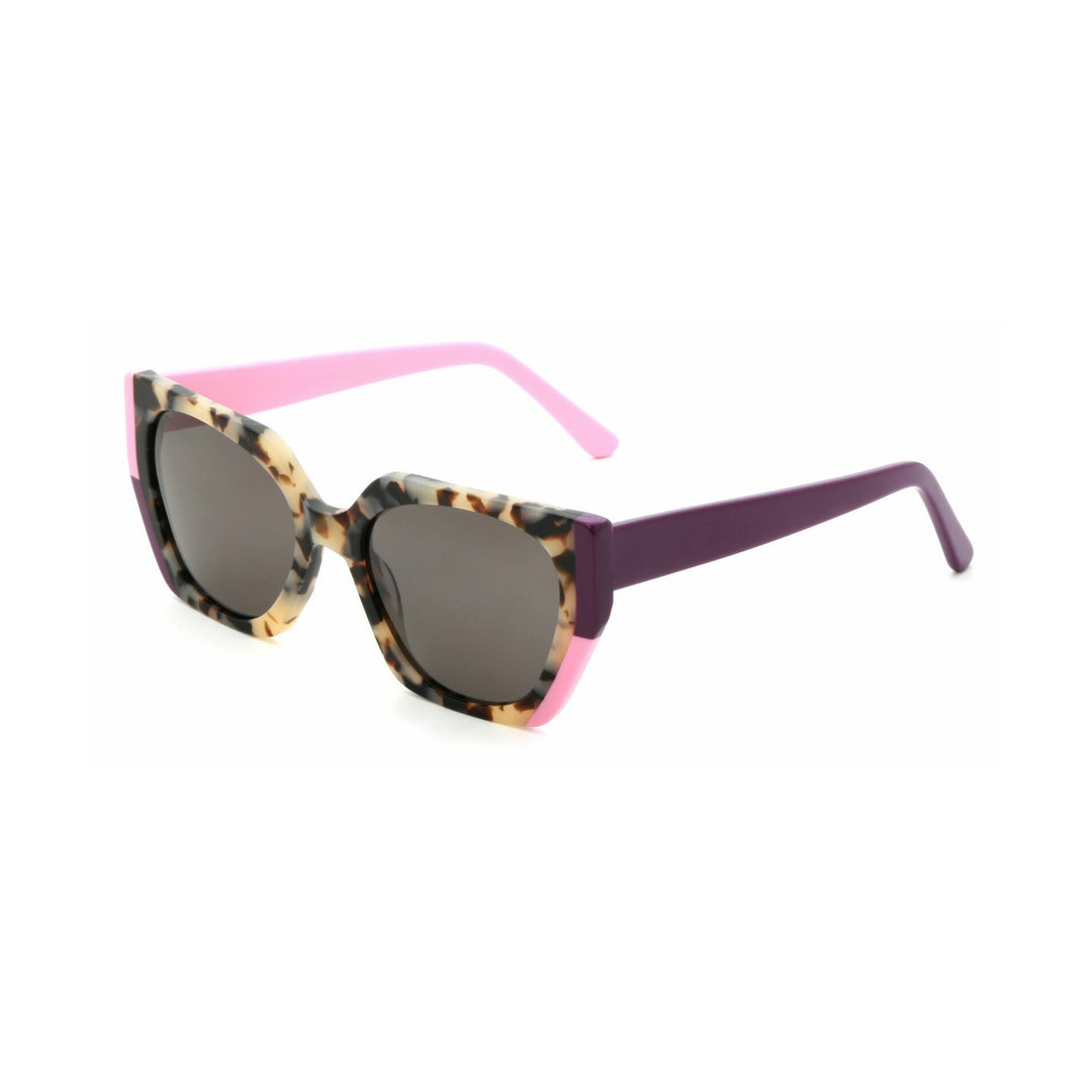 Women's designer sunglasses with angular frame and polarized lenses Stornfield