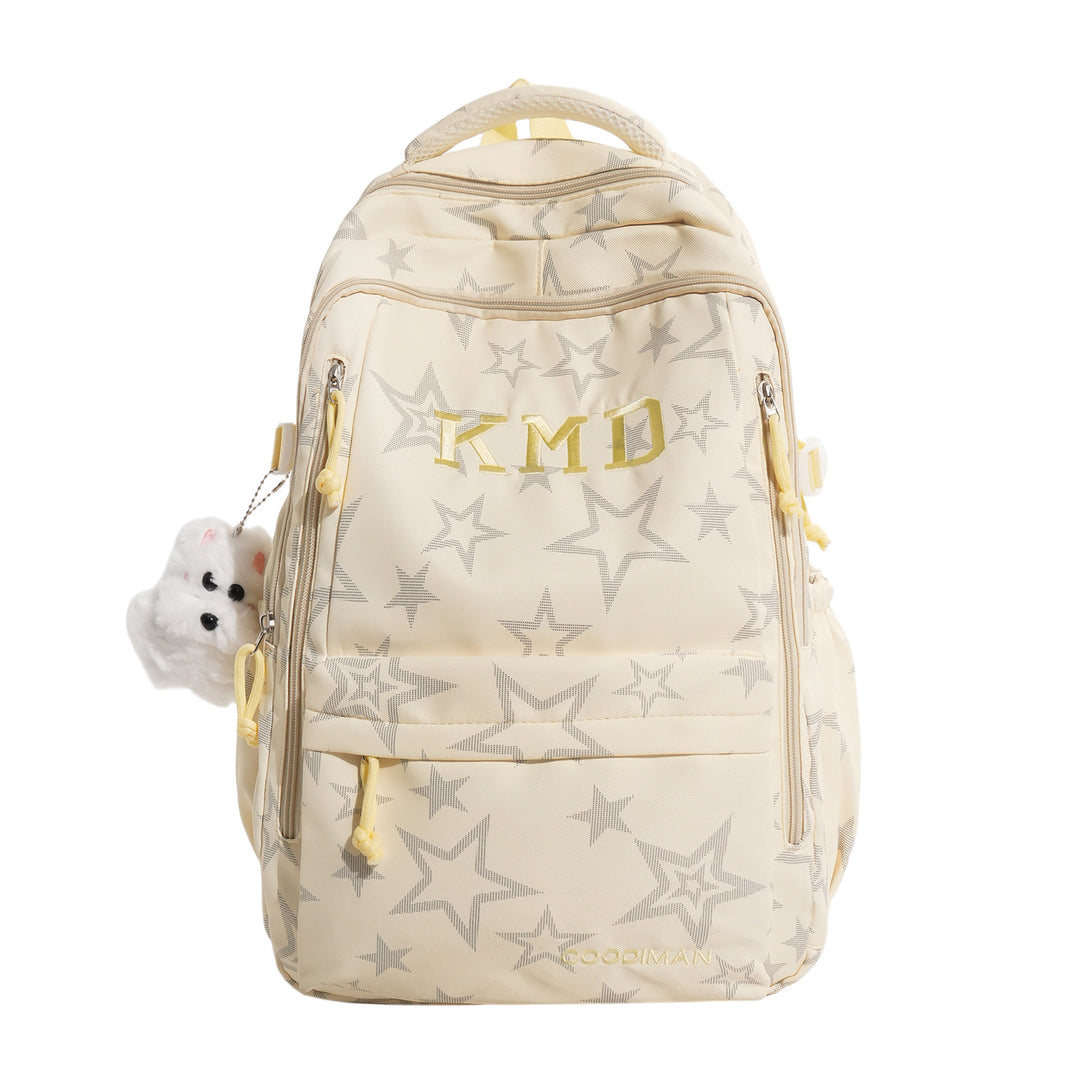 Star-Patterned School Backpack Stornfield