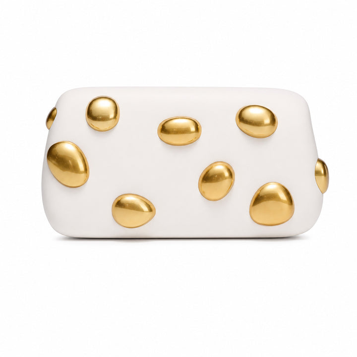 Contemporary Sculpted Acrylic Clutch