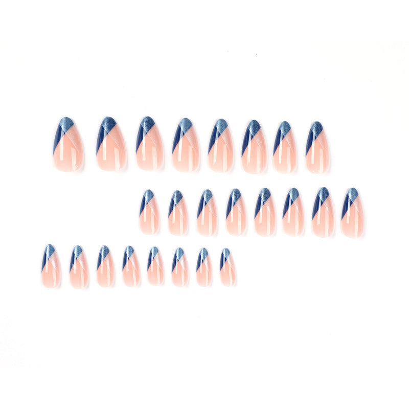 Artful Nail Extensions with Geometric Gradient Stornfield