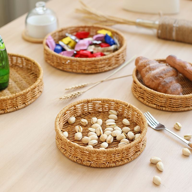 Round Woven Storage Tray Stornfield