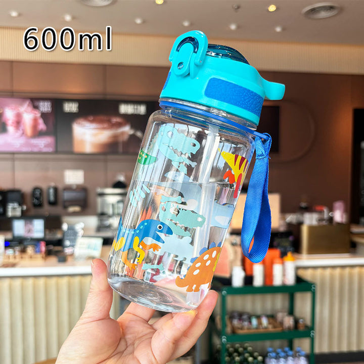 Women's Child-Friendly Drinking Bottle with Dinosaur Design Stornfield