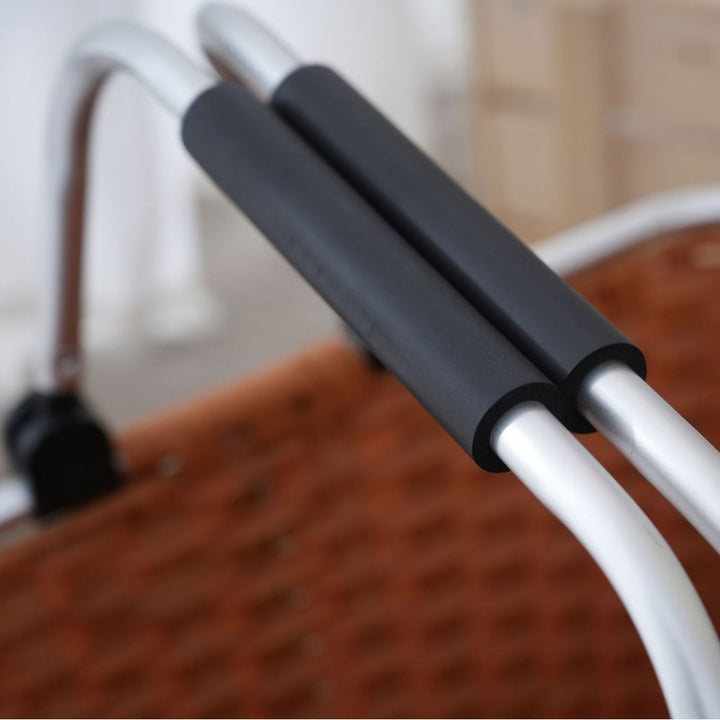 Practical shopping basket with aluminum handles Stornfield