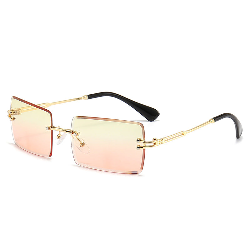 Women's fashionable rectangular sunglasses with gradient lenses Stornfield