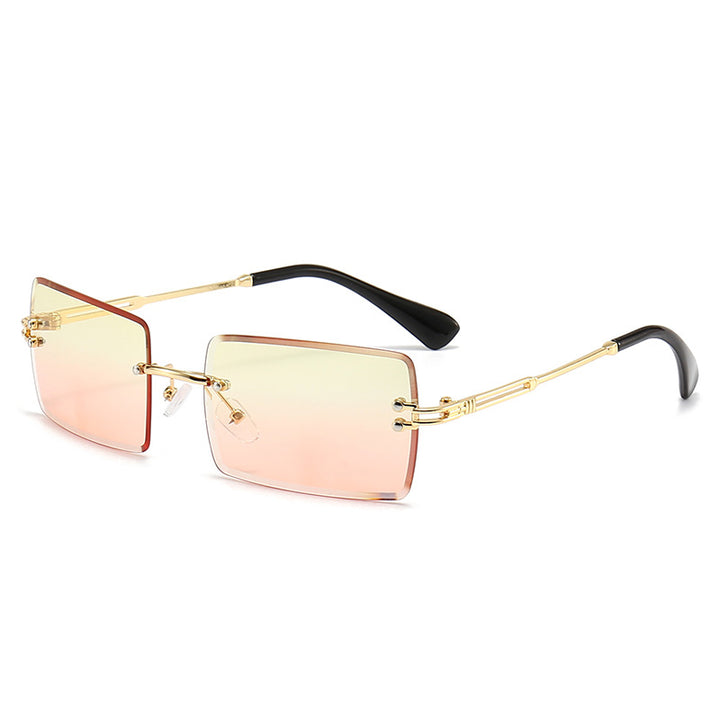 Women's fashionable rectangular sunglasses with gradient lenses Stornfield