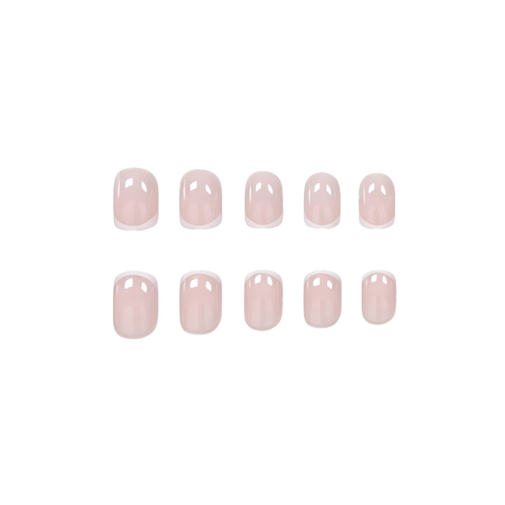 Classic French Tip Nail Art Stornfield