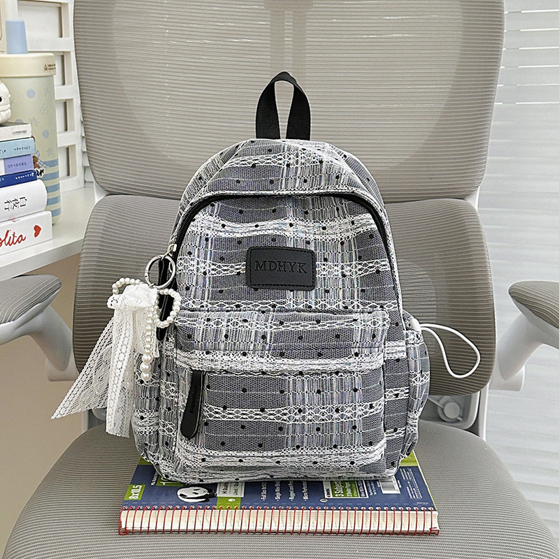 Compact Polka Dot Backpack Stornfield