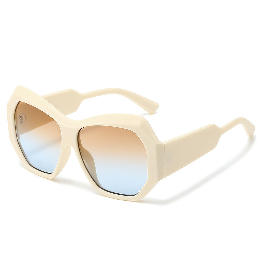 Statement Hexagonal Frame Sunglasses Stornfield