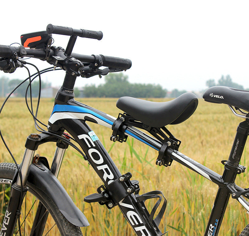 padded top-tube child bike saddle with adjustable clamp Stornfield
