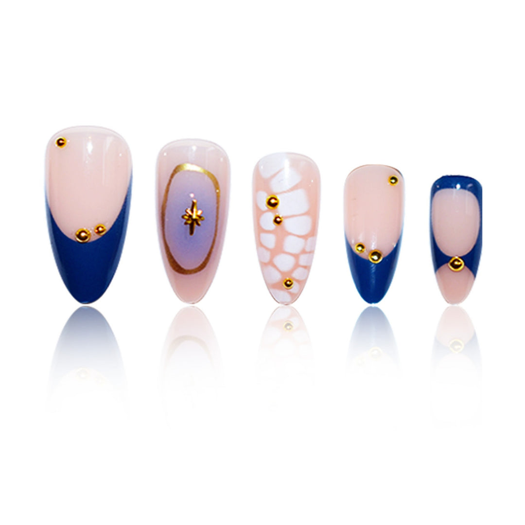 Decorative Stiletto Press-On Nail Art Stornfield