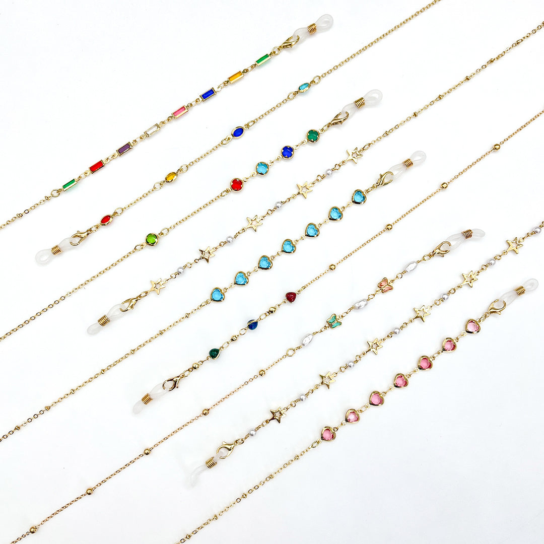 Star-Embellished Eyewear Retainer Chain Stornfield