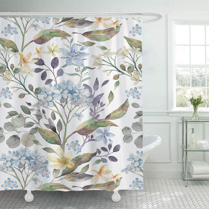 Floral Artistry Shower Curtain Stornfield