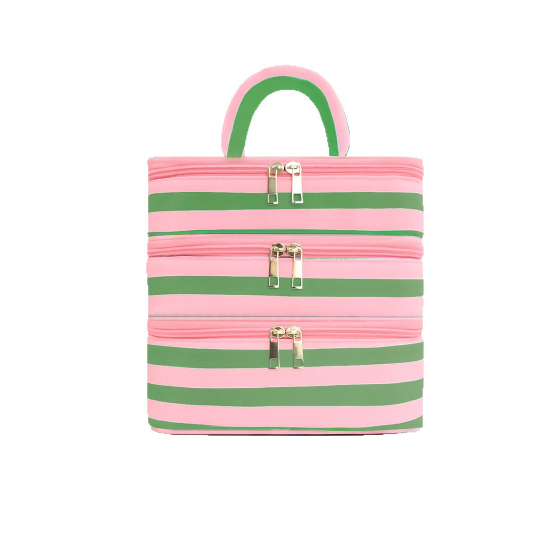 Stylish cosmetic organizer with multiple compartments Stornfield