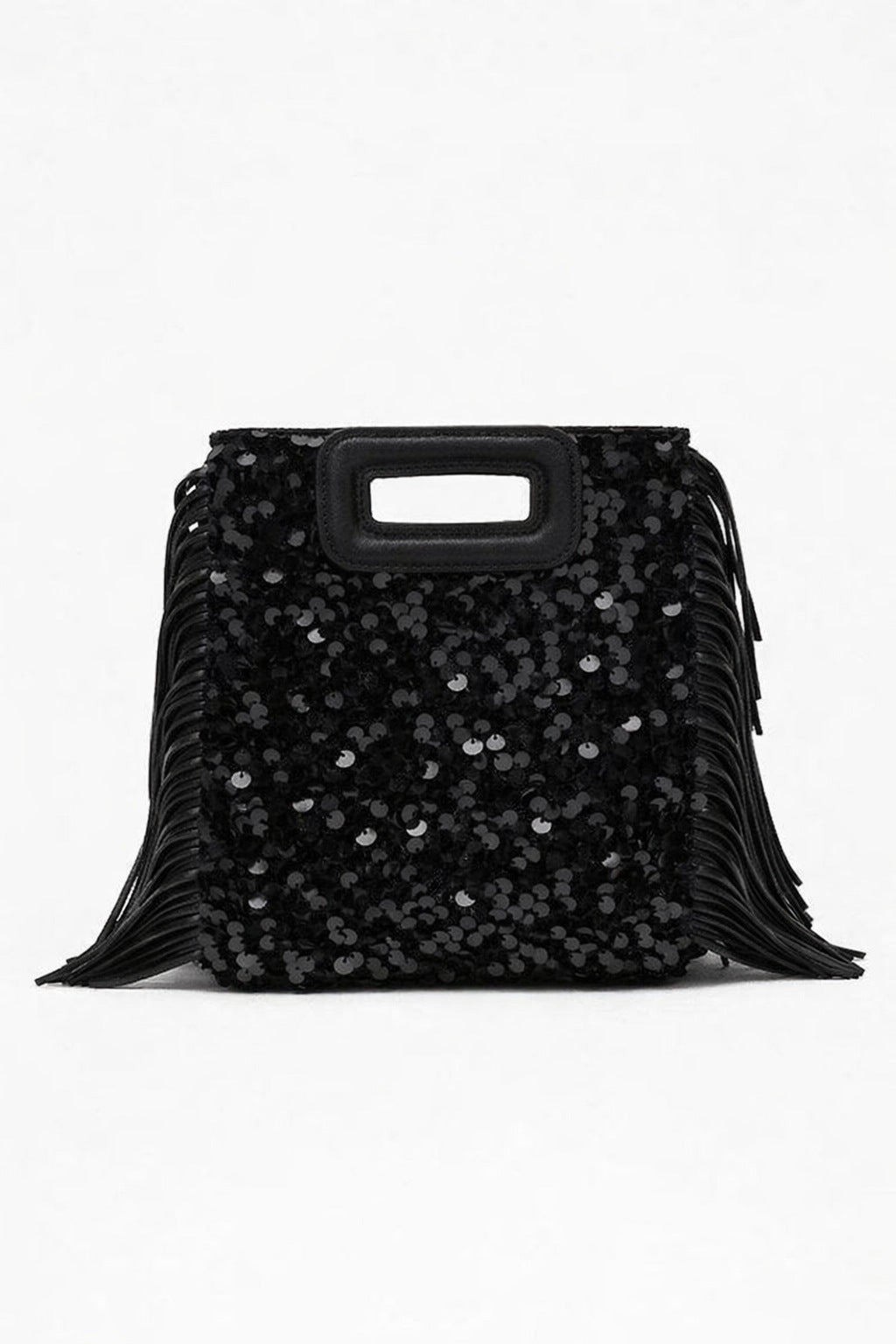 Fringed Sequin Clutch
