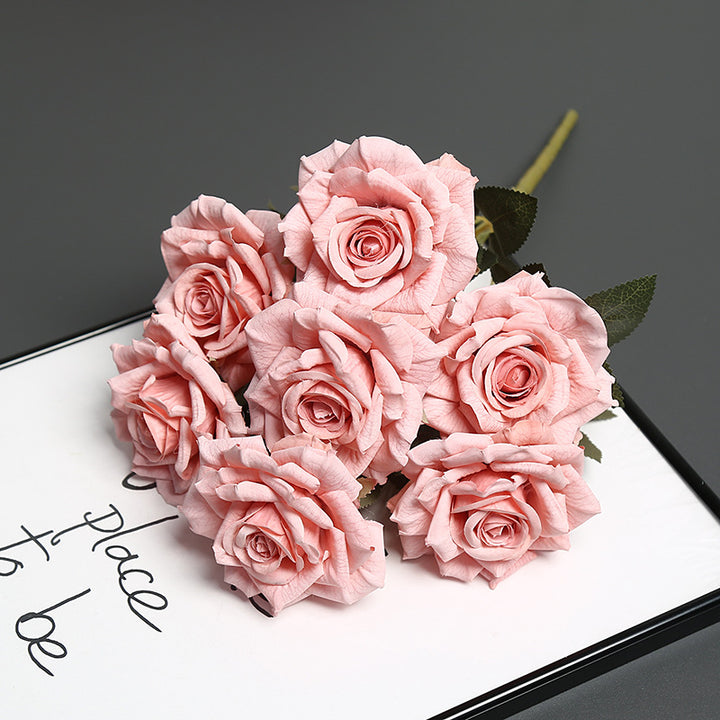 Premium Faux Floral Rose Bouquet