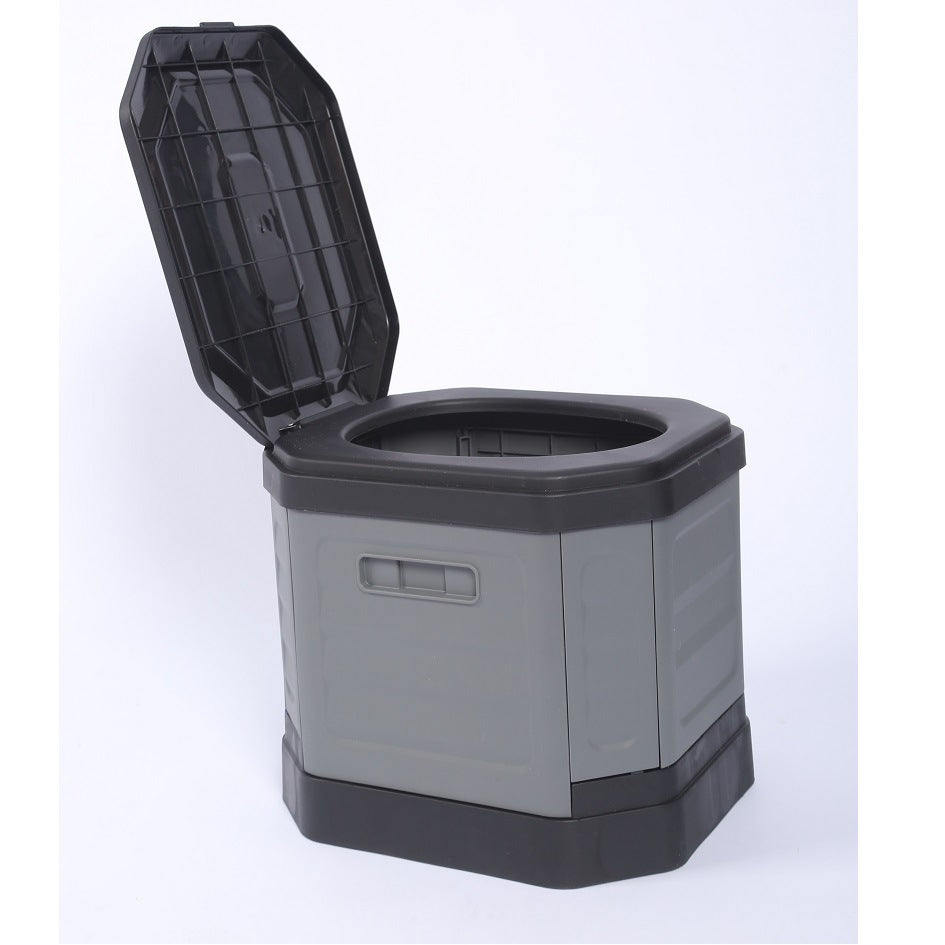 Portable camping composting toilet with detachable waste container Stornfield
