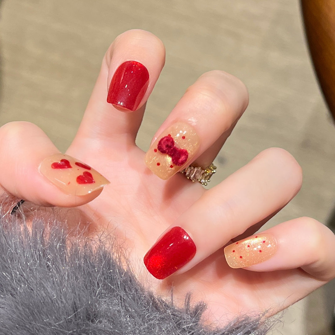 Decorative Press-On Nails Stornfield