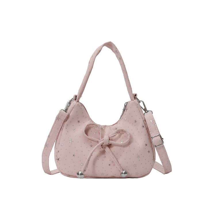 WoDecorative Star-Patterned Hobo Bag Stornfield