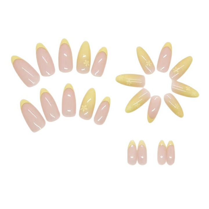 Elegant artificial nails with floral accents Stornfield