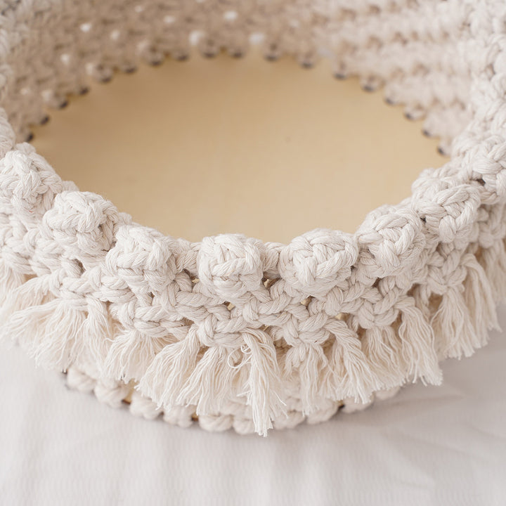 Decorative Macramé Storage Basket Stornfield