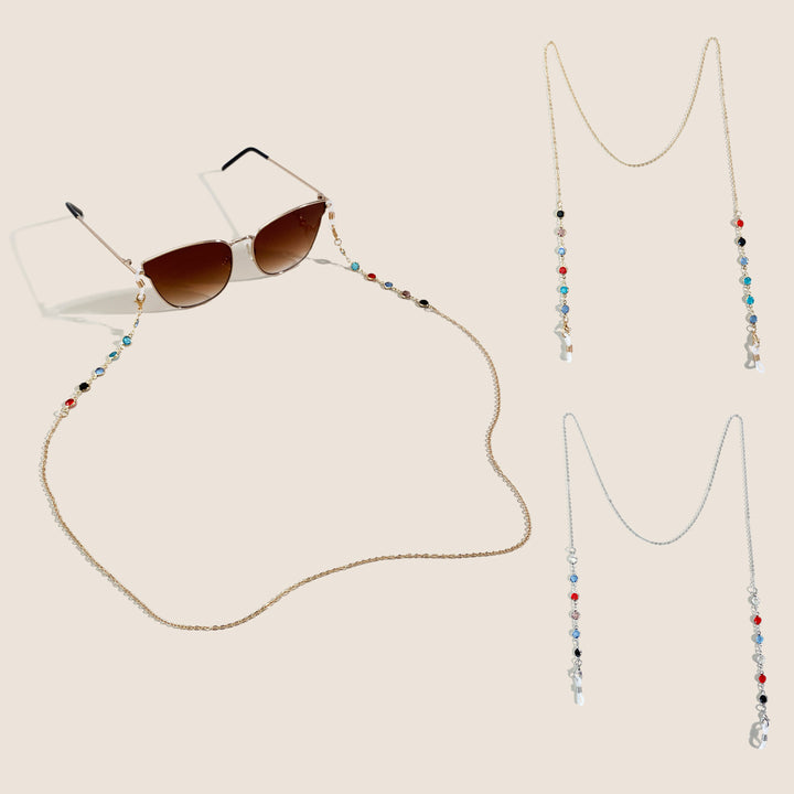 Decorative Crystal Eyewear Chain Stornfield