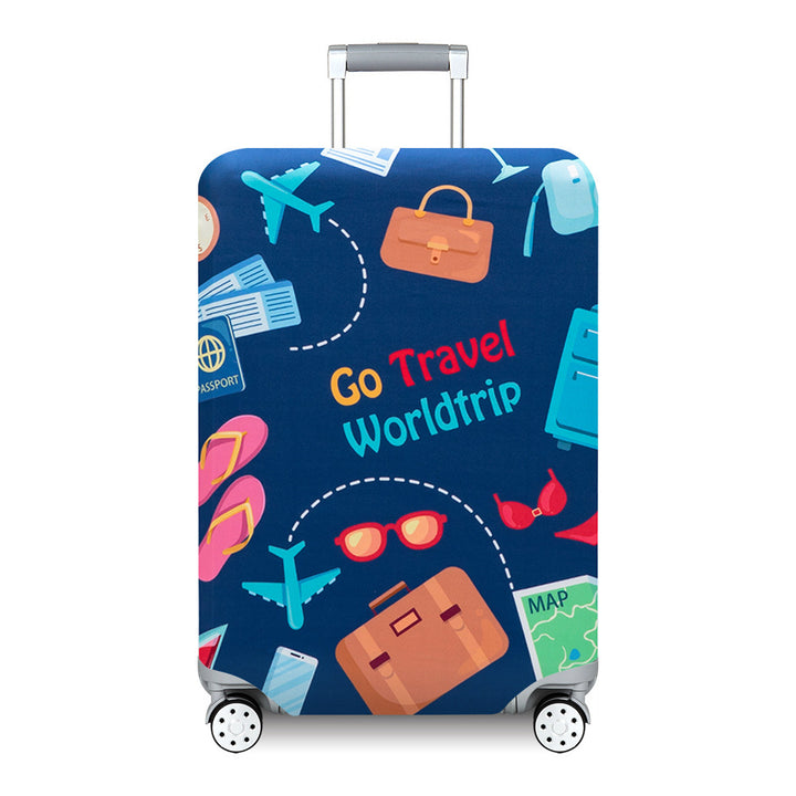 Unisex nan Kids Luggage Cover for Hard Shell Suitcases with Fun Space Design made of Elastic Polyester-Spandex Stornfield