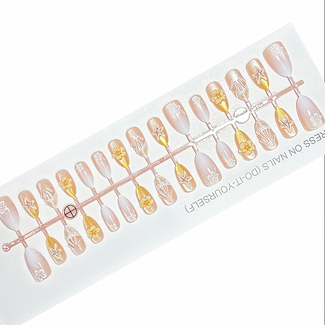 Artistic Themed Press-On Nail Collection Stornfield
