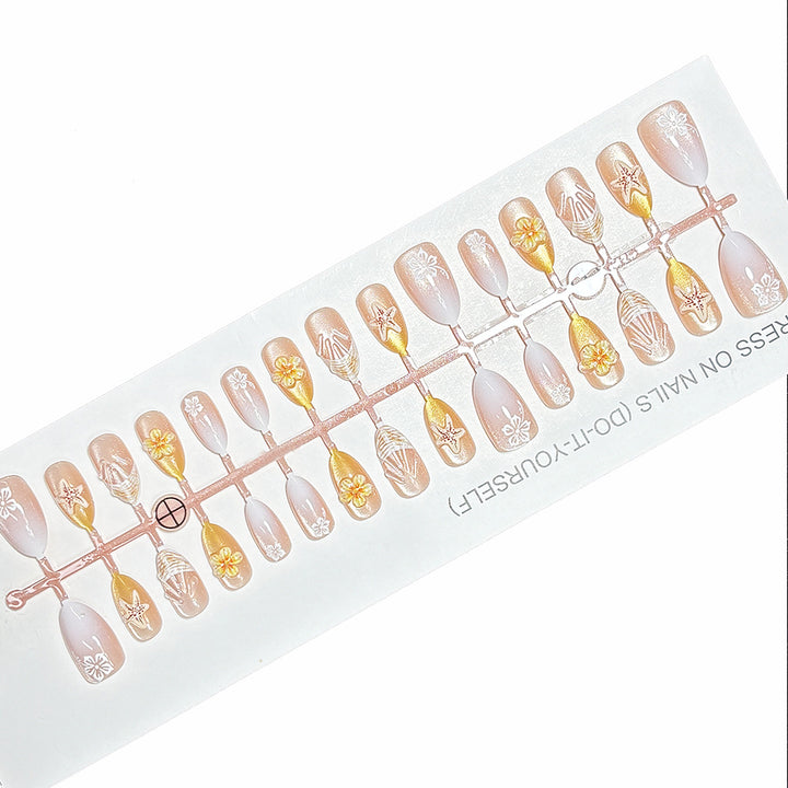 Artistic Themed Press-On Nail Collection Stornfield
