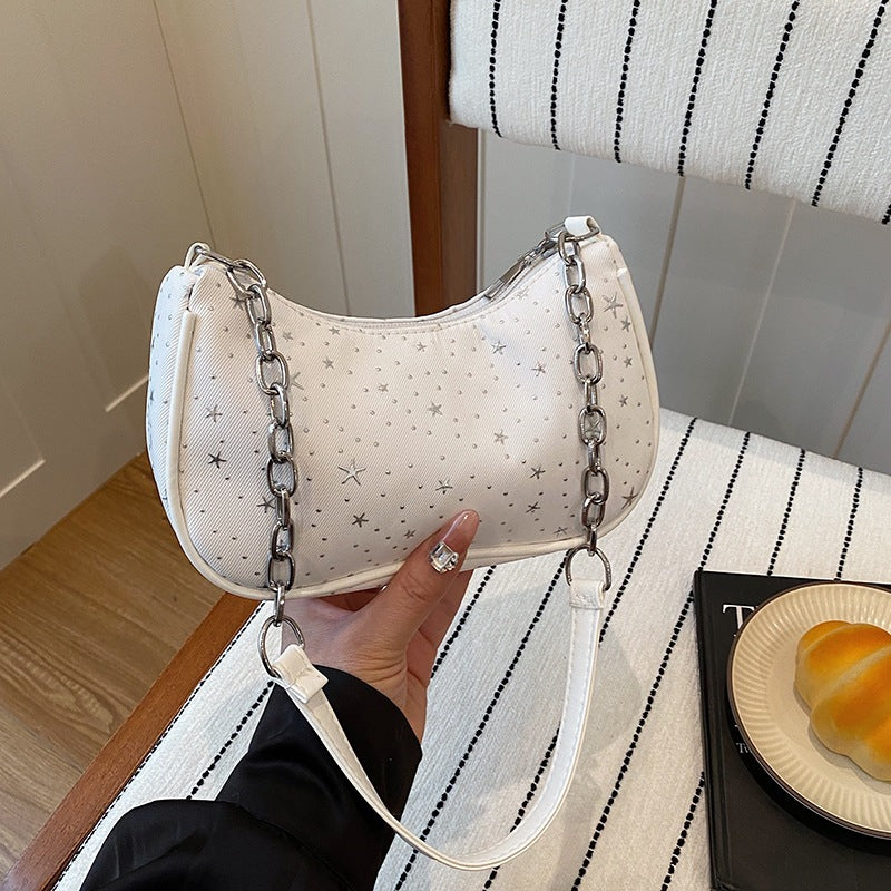 Starry Patterned Evening Handbag