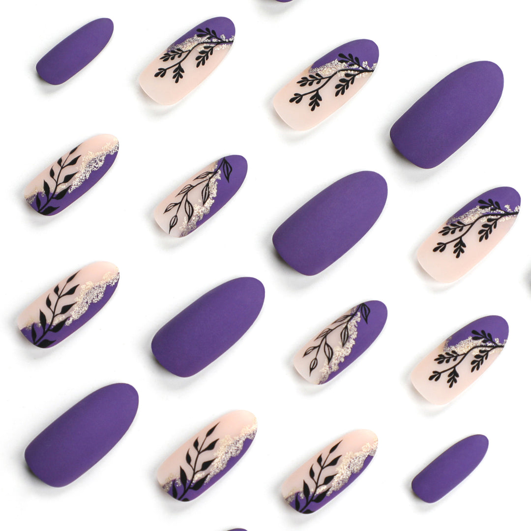 Artfully decorated stiletto nails Stornfield