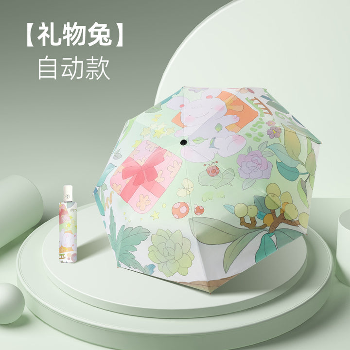 Ladies child-friendly umbrella with playful design Stornfield