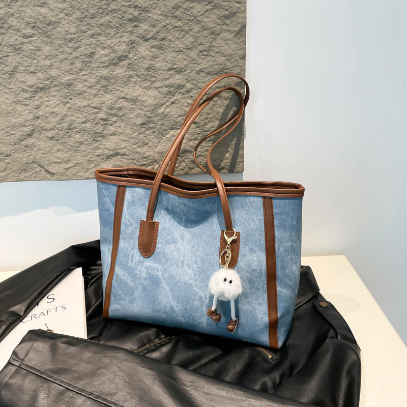 Classic Structured Canvas Tote Bag