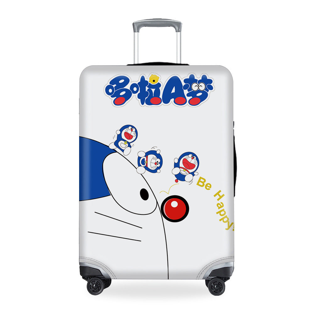 Unisex children's suitcase with reinforced hard shell, telescopic handle and Kuromi motif Stornfield