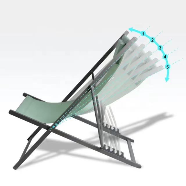 Ergonomic folding chair with neck support Stornfield