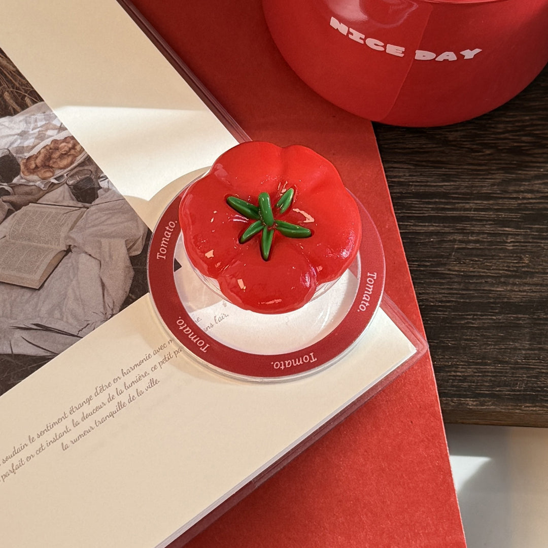 Decorative refrigerator magnet in tomato design Stornfield