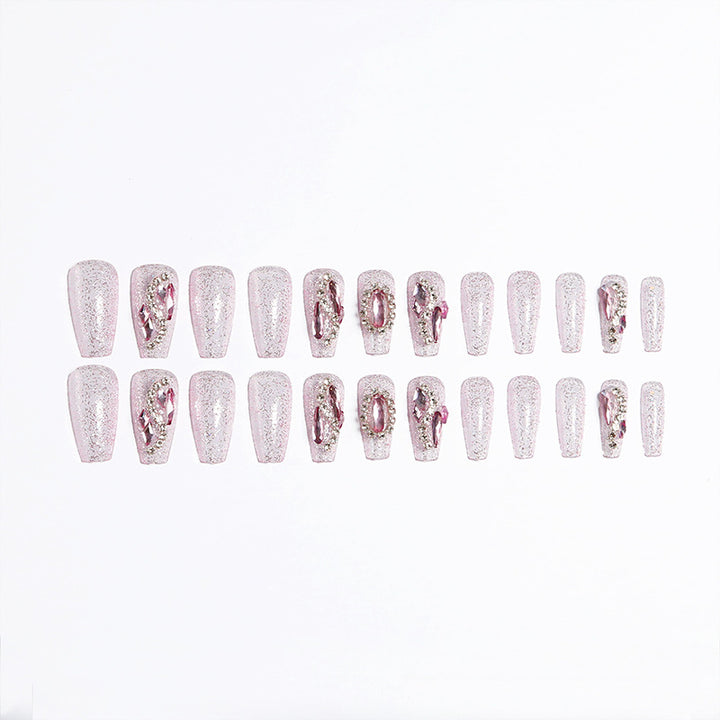 Glamorous nail art set with crystal decoration Stornfield