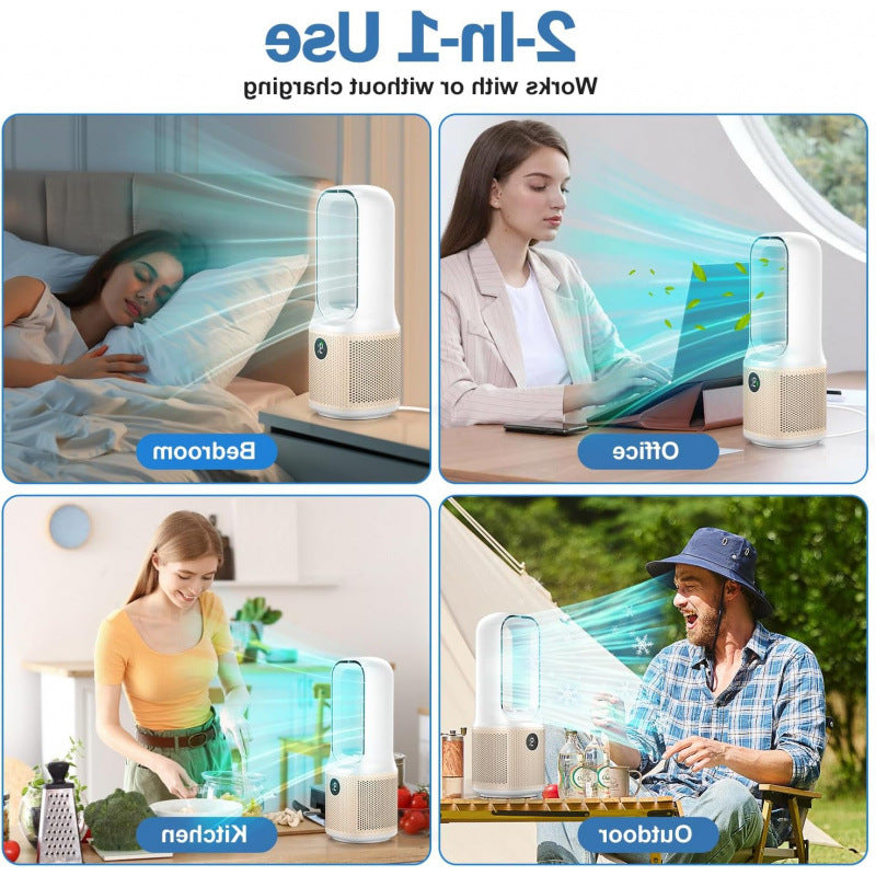 Unisex Portable Tower Fan with Innovative Wireless Technology Stornfield