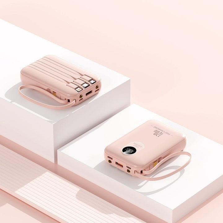 Portable power bank with multiple charging ports and digital display Stornfield