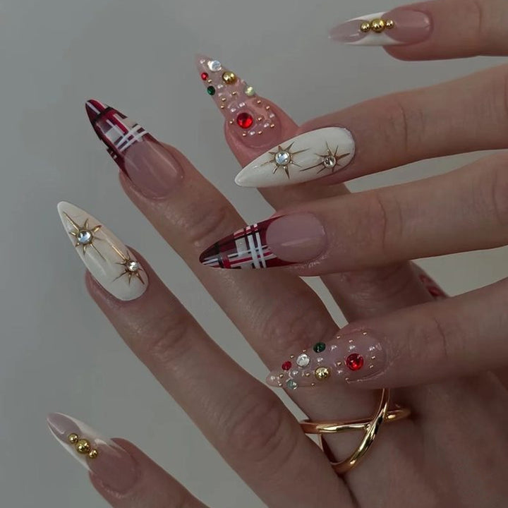 Artistic Stiletto Press-On Nail Set Stornfield