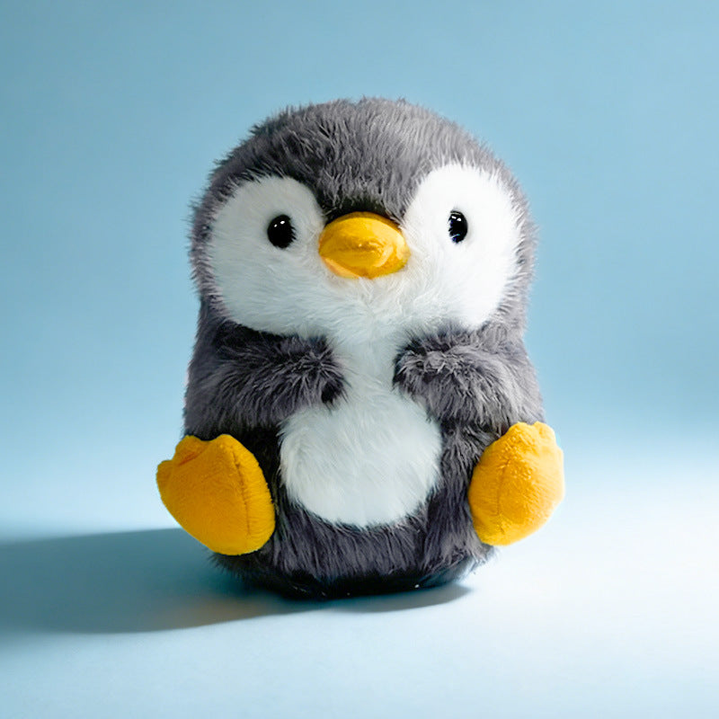 Plush Sitting Dino Cuddler with Ultra-Soft Faux Fur and Embroidered Face Stornfield