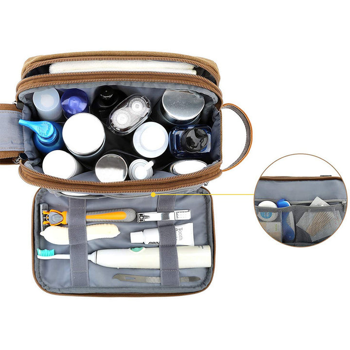 Durable Canvas Utility Toiletry Bag
