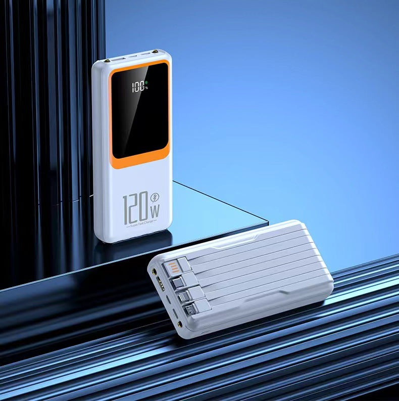 High-performance power bank with display and fast charging function Stornfield